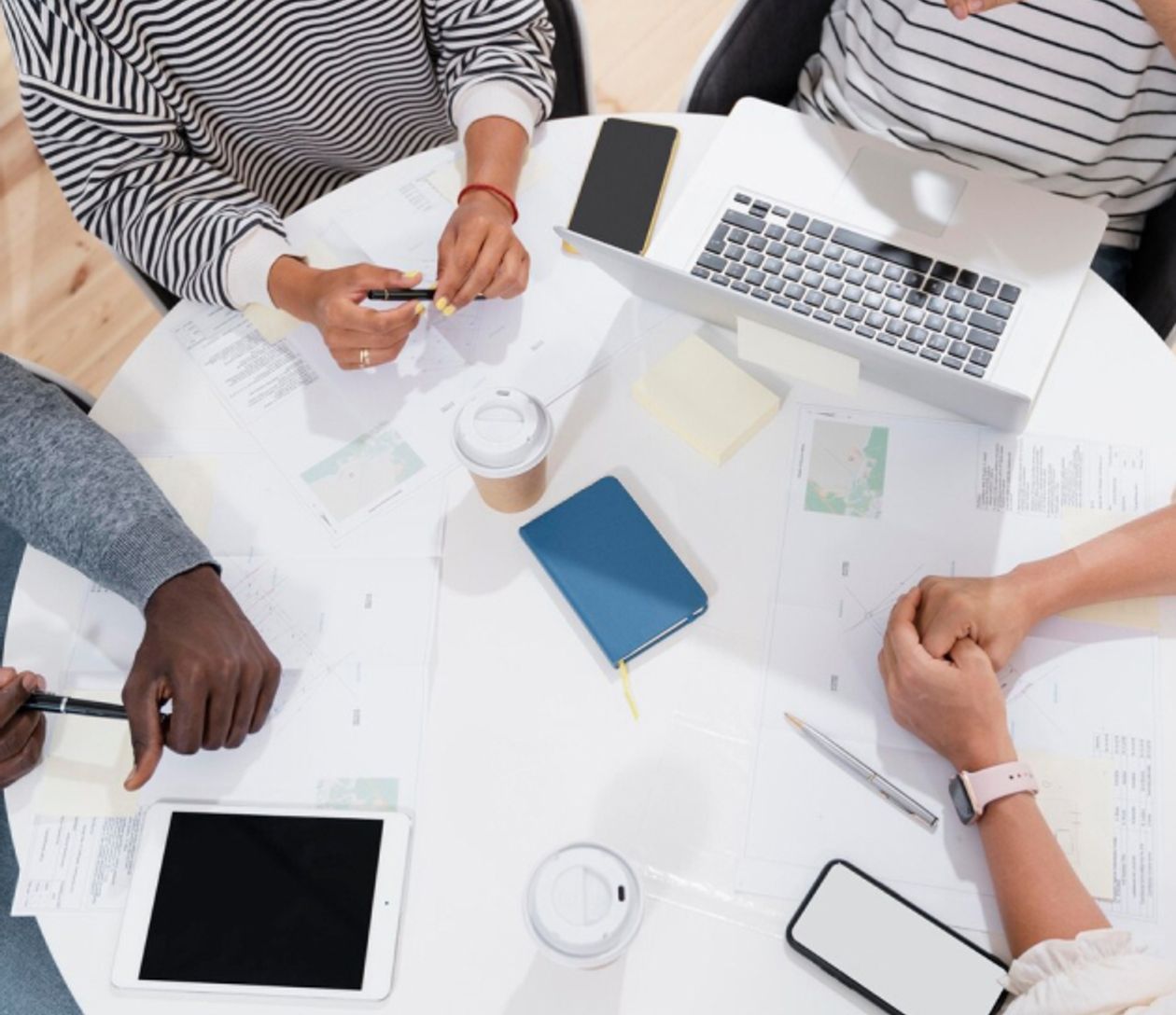 people at a meeting